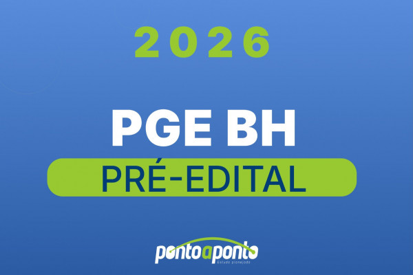PGM Belo Horizonte Pré-edital