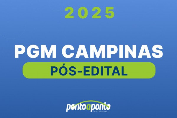 PGM Campinas Pós-edital