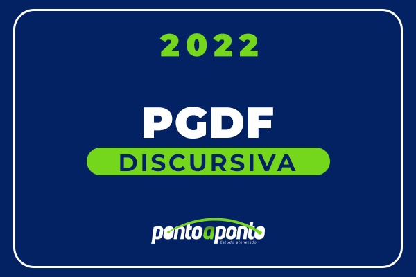PGDF Discursiva