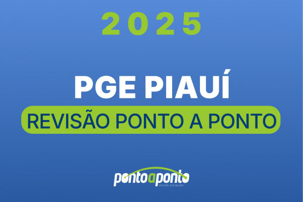 PGE Piauí - Revisão Ponto a Ponto